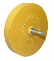 Almax Eraser Wheel - Plain Spindle