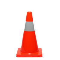 Esko Traffic Cone - 450mm - Reflectorised - One Collar