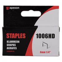 Apexon Staples - 6mm - 1000 Pack   
