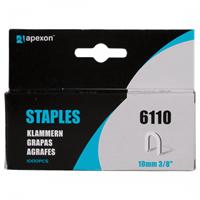 Apexon Cable Staples - 10mm - 1000 Pack 