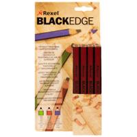 Blackedge Pencil - Medium (Red) - 12 Pack 