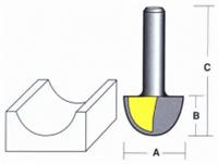 Econocut Router Bit - Core Box