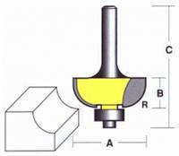 Econocut Router Bit - Radius Cove