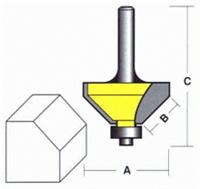 Econocut Router Bit - Chamfering