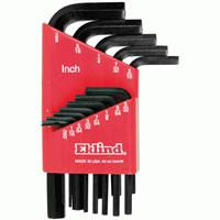 Eklind Hex Key Set - Short - Imperial