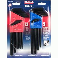 Eklind Hex Key Set - Long - Combo