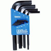 Eklind Hex Key Set - Short - Metric