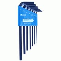 Eklind Hex Key Set - Long - Metric